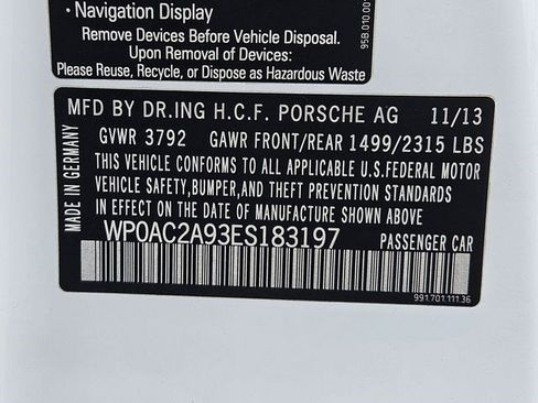 Used 2014 Porsche 911 GT3 RWD image 26
