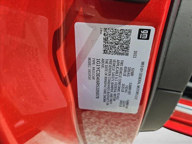 Certified 2024 Chevrolet Corvette Stingray Premium Conv w/ 3LT RWD image 23