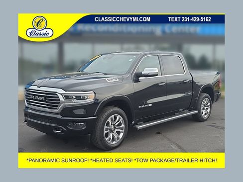 Used 2022 RAM 1500 Limited w/ Body Color Bumper Group AWD/4WD image 1