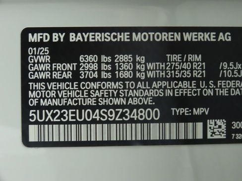 Certified 2025 BMW X5 xDrive40i w/ Parking Assistance Package image 35
