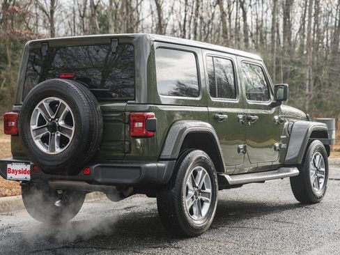 Used 2021 Jeep Wrangler Unlimited Sahara w/ LED Lighting Group image 5