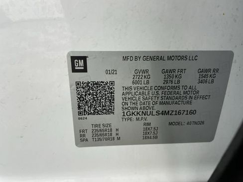 Used 2021 GMC Acadia SLT image 49