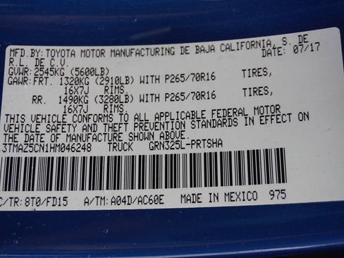 Used 2017 Toyota Tacoma TRD Off-Road image 42