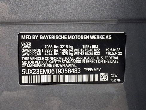 New 2026 BMW X7 xDrive40i w/ M Sport Package AWD/4WD image 18