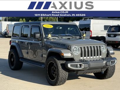 Certified 2018 Jeep Wrangler Unlimited Sahara