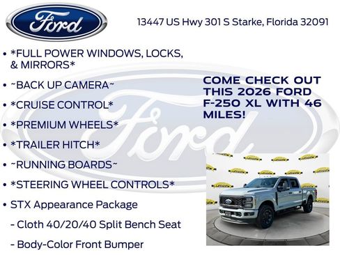 New 2026 Ford F250 XL w/ STX Appearance Package image 10