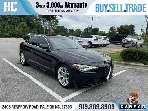 Used 2018 Alfa Romeo Giulia Ti RWD image 7