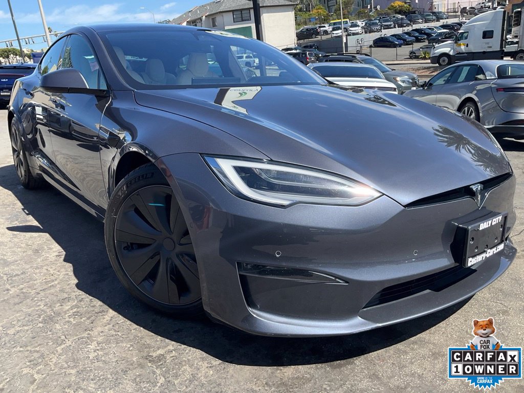 Used 2021 Tesla Model S Long Range AWD/4WD image 1
