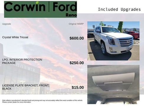 Used 2018 Cadillac Escalade Platinum AWD/4WD image 3