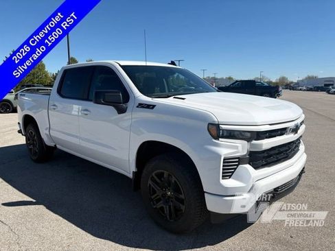 New 2026 Chevrolet Silverado 1500 RST w/ Dark Appearance Package AWD/4WD image 8