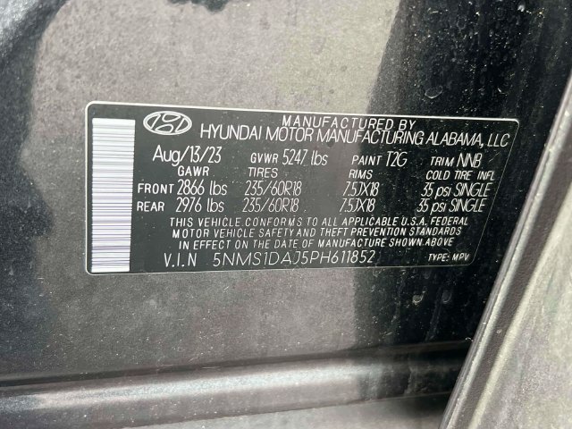 Certified 2023 Hyundai Santa Fe SE AWD/4WD image 32