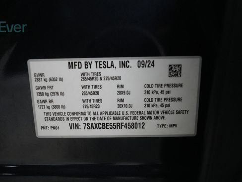 Used 2024 Tesla Model X AWD/4WD image 28