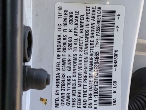 Used 2019 Honda Civic LX image 40