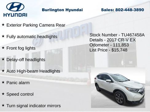 Used 2017 Honda CR-V EX image 20