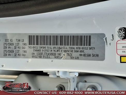 Used 2020 RAM 1500 Laramie AWD/4WD image 32