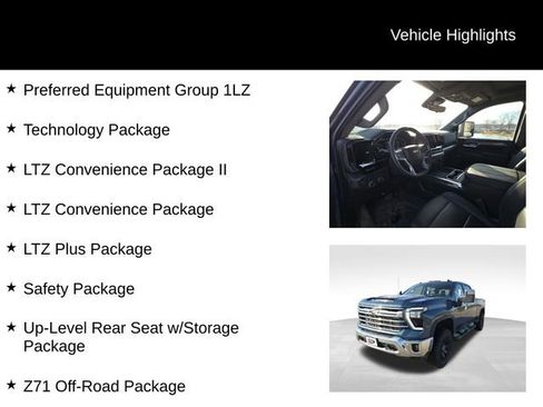 Certified 2024 Chevrolet Silverado 2500 LTZ w/ LTZ Plus Package image 11
