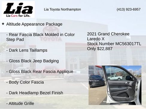 Used 2021 Jeep Grand Cherokee Laredo X image 7