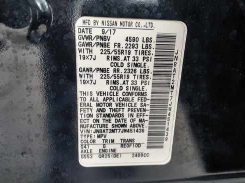 Used 2018 Nissan Rogue SL w/ Premium Package FWD image 33