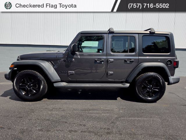 Used 2021 Jeep Wrangler Unlimited Sport AWD/4WD image 2