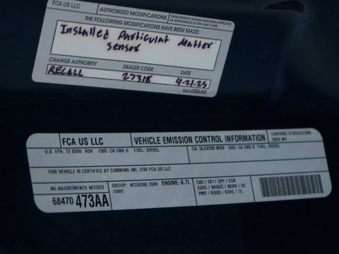 Used 2022 RAM 2500 Big Horn w/ Night Edition image 14