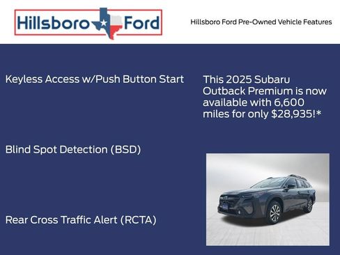 Used 2025 Subaru Outback Premium AWD/4WD image 6