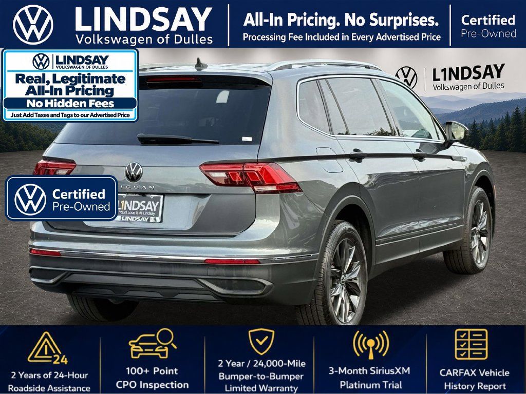 Used 2023 Volkswagen Tiguan SE w/ Panoramic Sunroof Package FWD image 8
