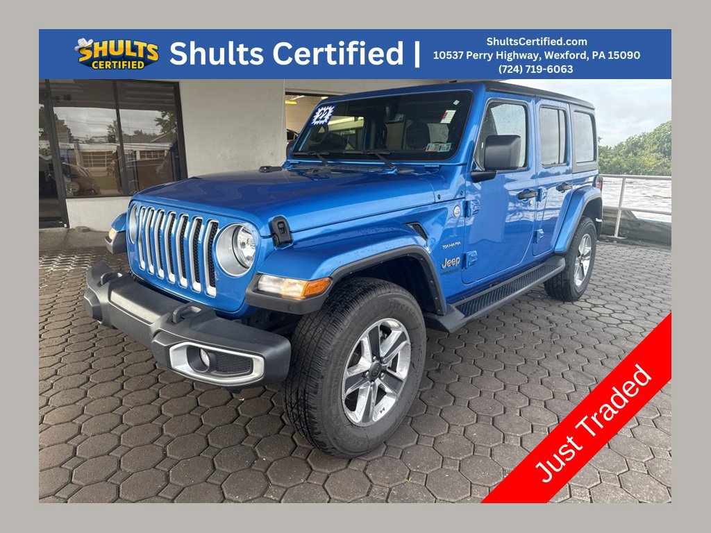 Used 2022 Jeep Wrangler Unlimited Sahara AWD/4WD image 1