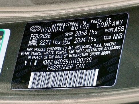 Certified 2026 Hyundai Elantra Sport FWD image 31
