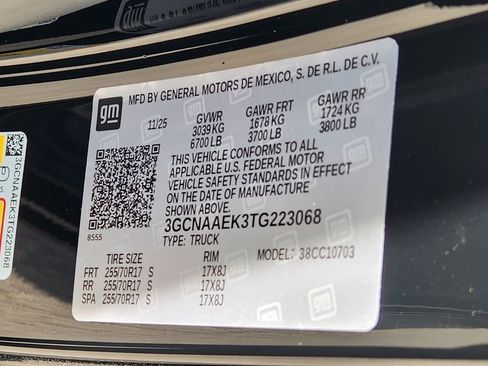 New 2026 Chevrolet Silverado 1500 W/T RWD image 32