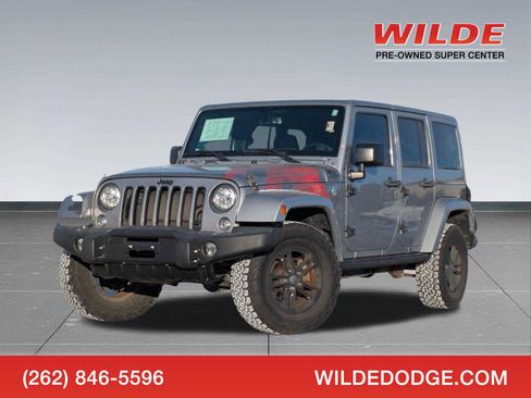 Used 2017 Jeep Wrangler Unlimited Sahara image 1