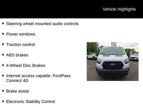 Used 2025 Ford Transit 250 Low Roof w/ Exterior Upgrade Package RWD image 12