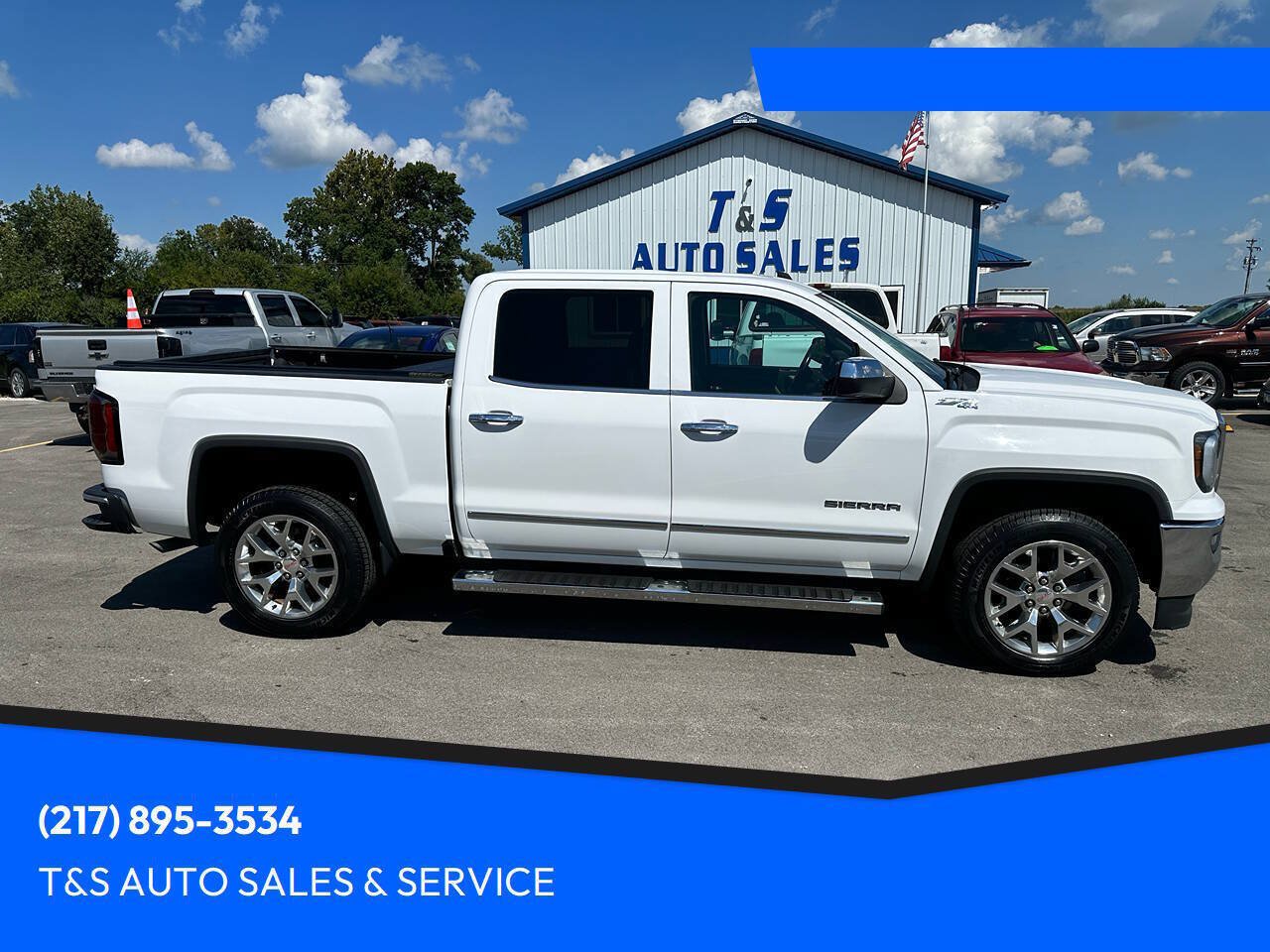 Used 2018 GMC Sierra 1500 SLT w/ SLT Premium Package AWD/4WD image 1