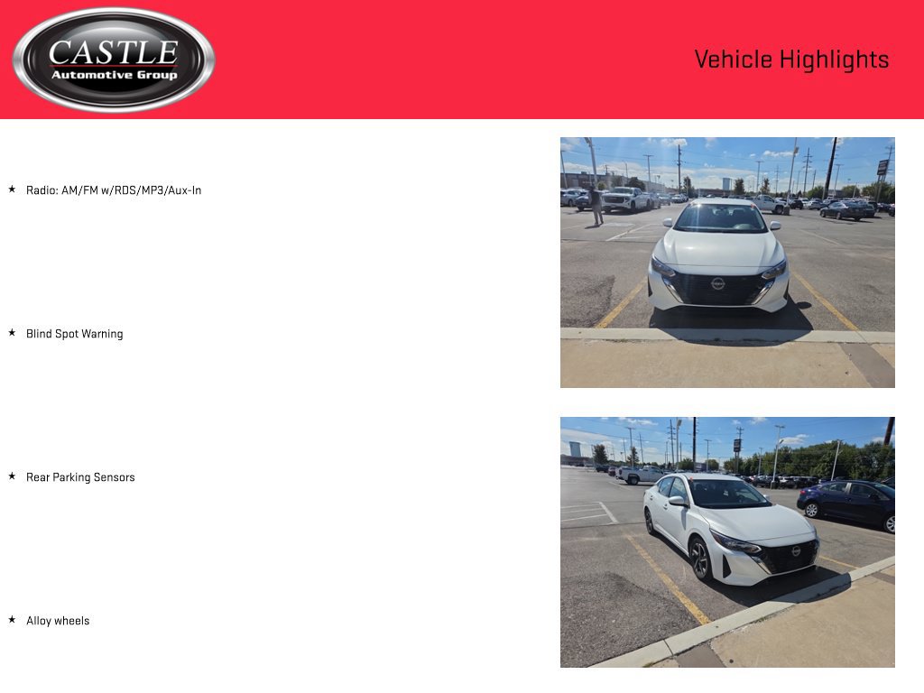 Used 2024 Nissan Sentra SV FWD image 3
