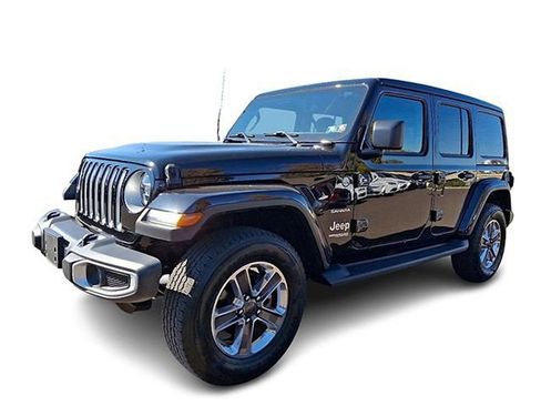 Used 2021 Jeep Wrangler Unlimited Sahara AWD/4WD image 3