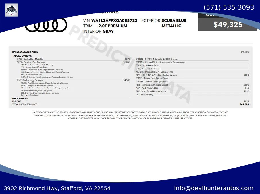 Used 2016 Audi Q5 2.0T Premium Plus w/ Technology Package AWD/4WD image 43