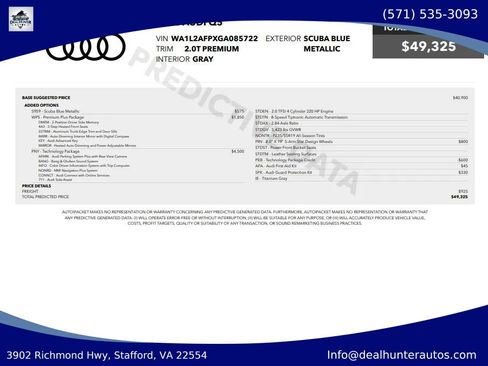 Used 2016 Audi Q5 2.0T Premium Plus w/ Technology Package AWD/4WD image 43