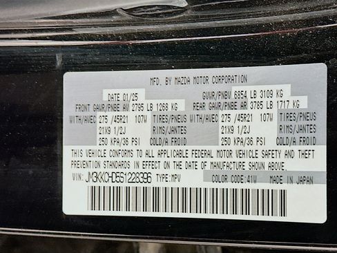 Used 2025 MAZDA CX-90 3.3 Turbo w/ Premium Sport Pkg image 12