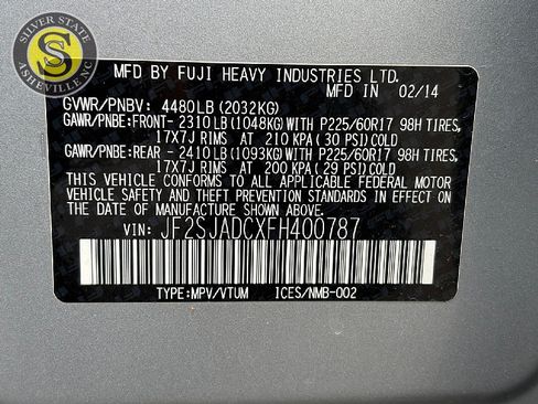 Used 2015 Subaru Forester 2.5i Premium w/ Protection Package #1 AWD/4WD image 31