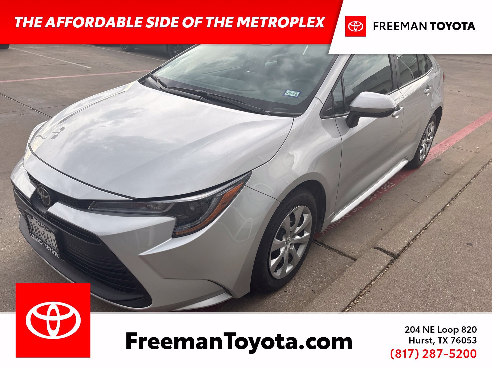 Used 2026 Toyota Corolla LE FWD image 1