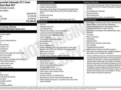Used 2022 Chevrolet Colorado Z71 AWD/4WD image 17
