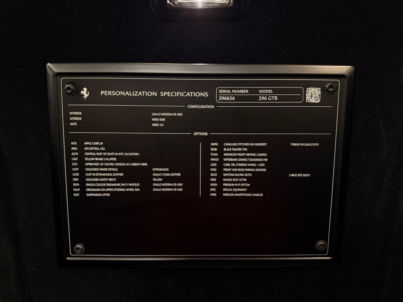Used 2023 Ferrari 296 GTB RWD image 32