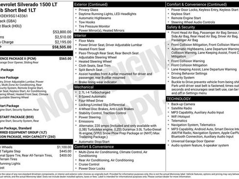 Used 2025 Chevrolet Silverado 1500 LT w/ Convenience Package II AWD/4WD image 12