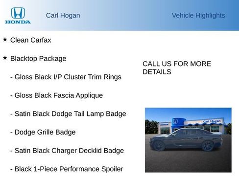 Used 2021 Dodge Charger SXT w/ Blacktop Package RWD image 5