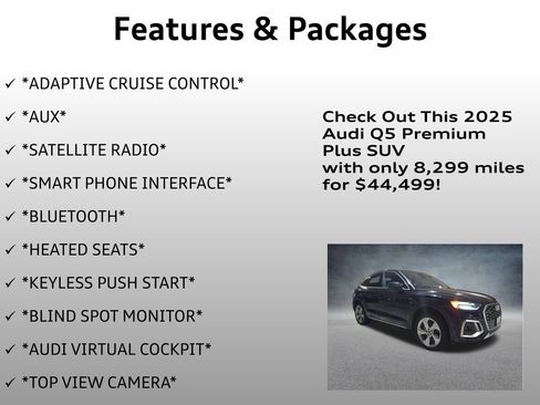 Used 2025 Audi Q5 2.0T Premium Plus w/ Premium Plus Package image 8