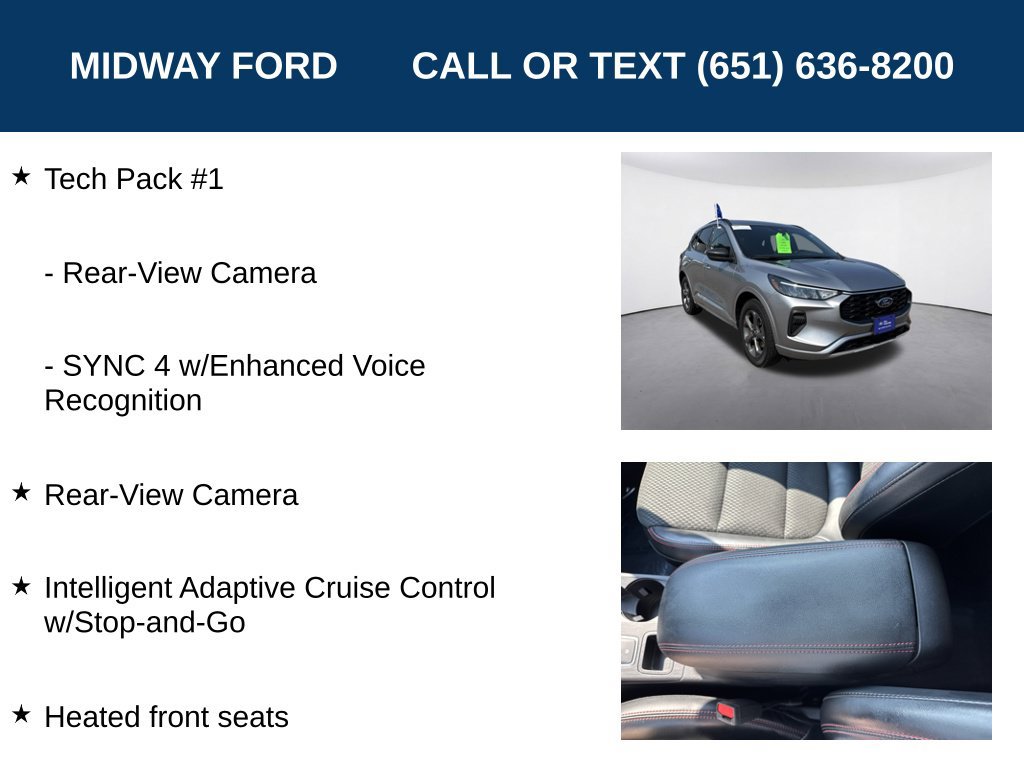 Used 2023 Ford Escape ST-Line w/ Tech Pack #1 AWD/4WD image 13