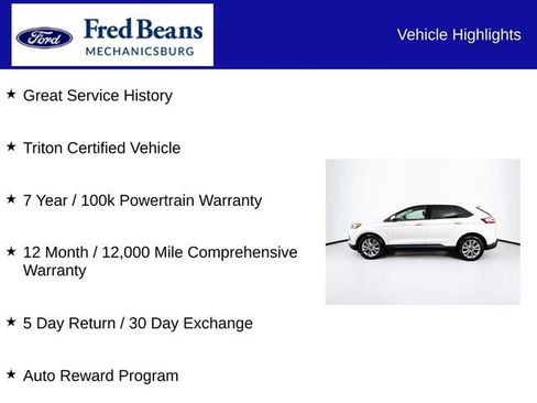 Used 2022 Ford Edge Titanium w/ Equipment Group 301A AWD/4WD image 5
