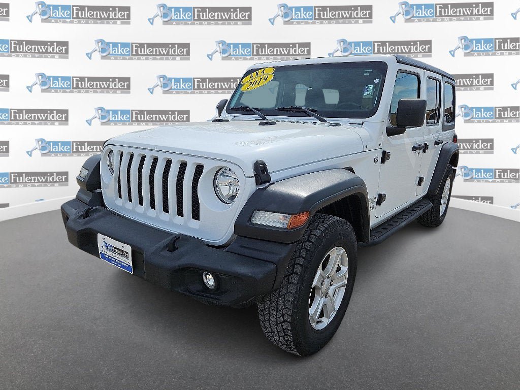 Used 2019 Jeep Wrangler Unlimited Sport S AWD/4WD image 1