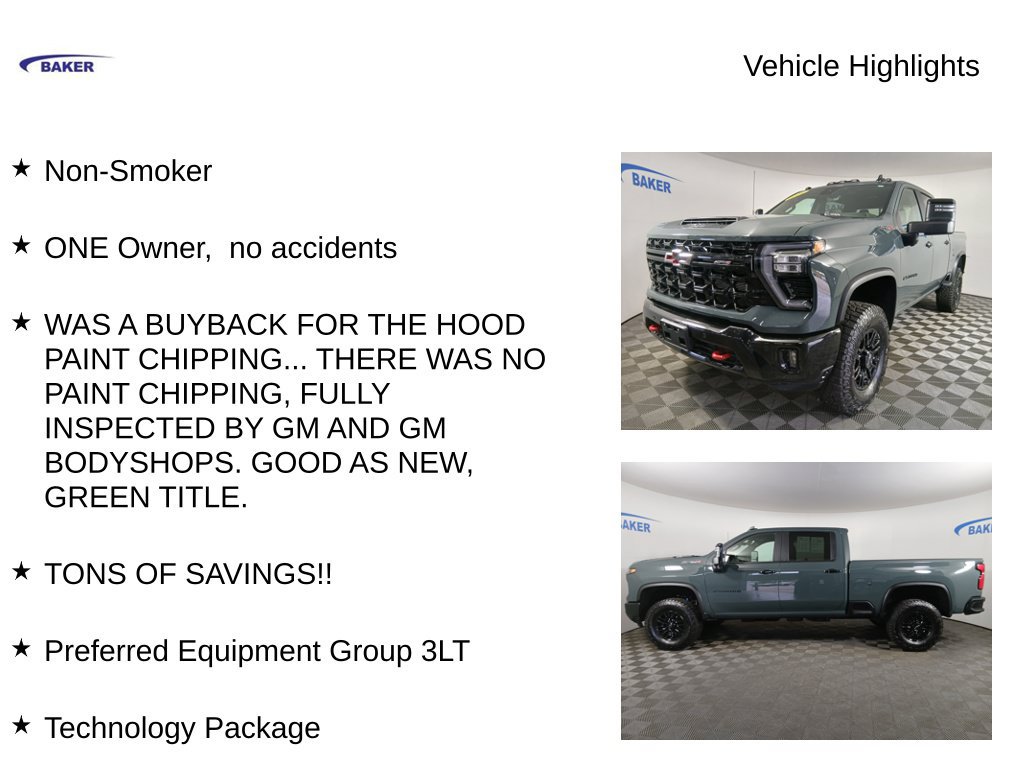 Used 2026 Chevrolet Silverado 2500 ZR2 AWD/4WD image 4