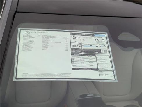 New 2026 Mercedes-Benz C 300 Sedan image 18