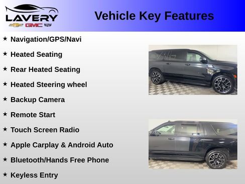 Used 2022 Chevrolet Suburban RST w/ Luxury Package AWD/4WD image 2